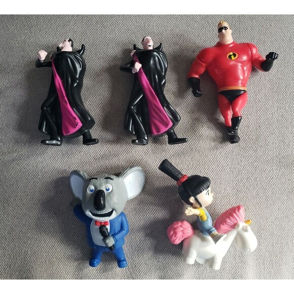 Disney Other - Lot Of 6 Disney McDonalds 2000s Movie Figures